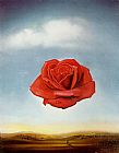 Famous Rose Paintings - meditative rose